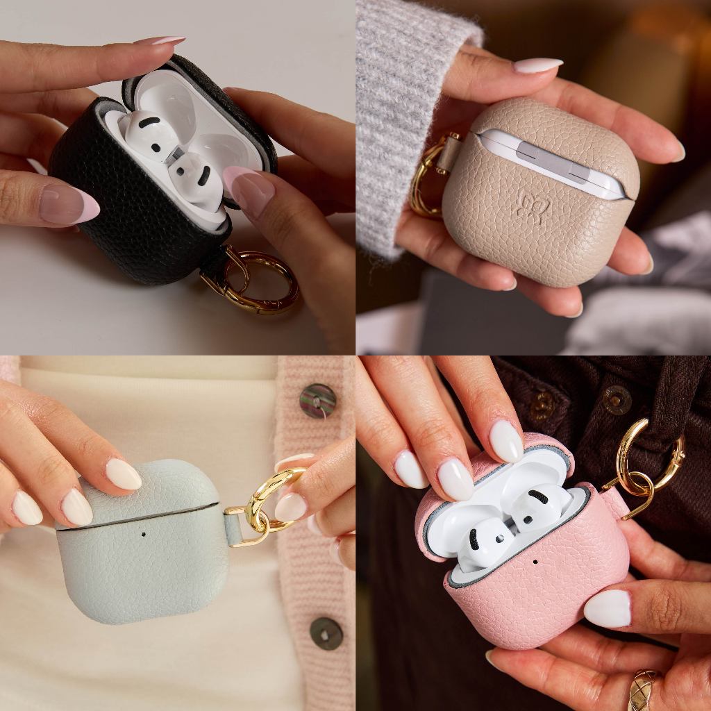 MUSE - (AirPods Pro3) Personalized  Pebbled Airpods Case)