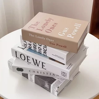 [พร้อมส่ง]🔥หนังสือปลอม หนังสือประกอบฉาก ตกแต่งห้อง พรอพถ่ายรูป propประกอบฉาก หนังสือปลอมตกแต่งบ้าน กระดาษแข็งหนา