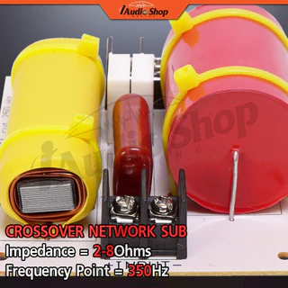 พาสซีพ 2-8Ω 350Hz 800W DIY ครอส ครอสโอเวอร์ ครอสเบส ครอสซับ แยกเสียงเบสชัดๆ NETWORK SUBWOOFER iaudio