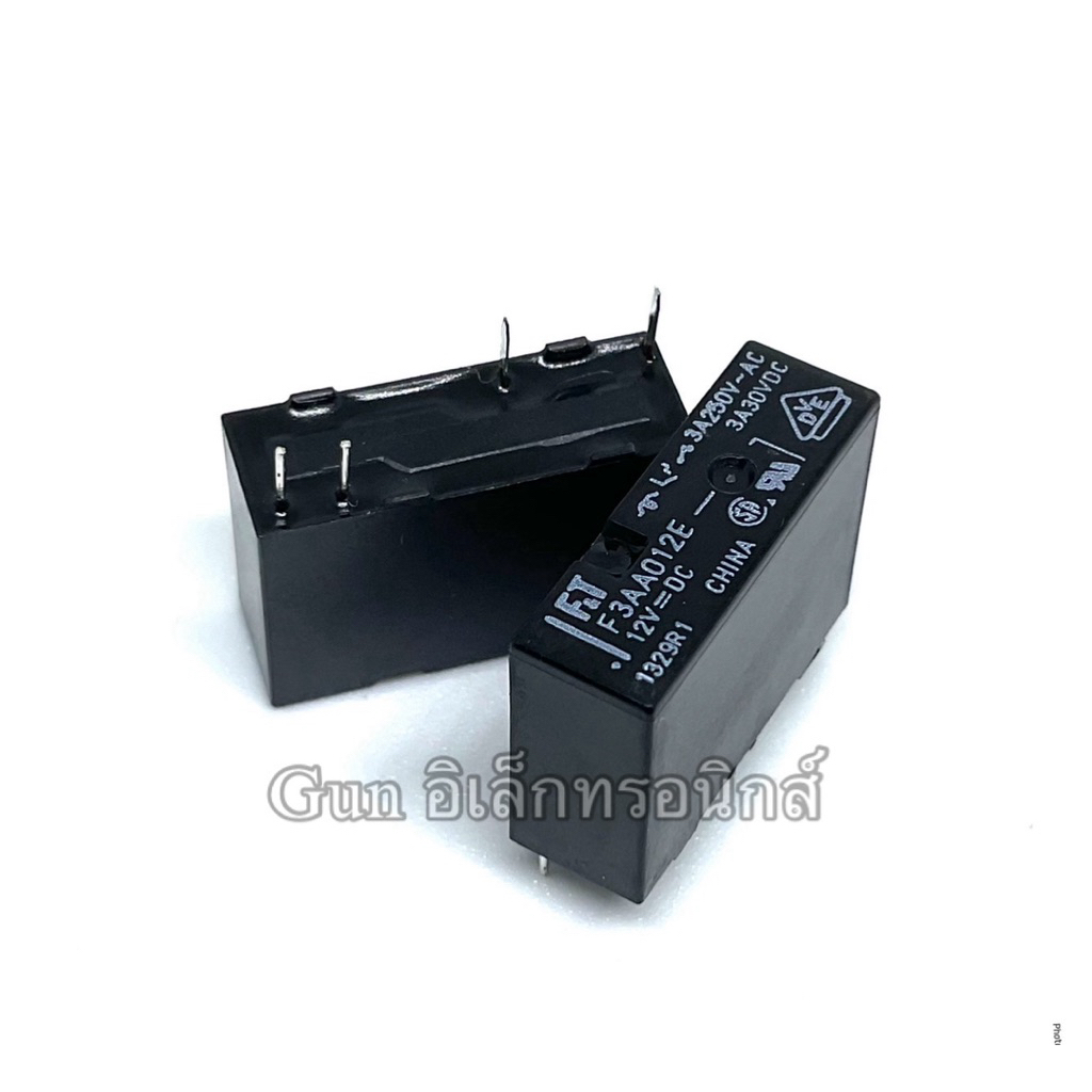 รีเลย์ Fujitsu F3AA012E 12VDC 5A 4-Pin F.T แบบเปิด ของแท้ ของใหม่ พร้อมส่ง
