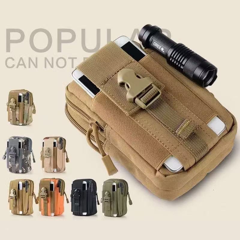 พร้อมส่ง ประเทศไทยกระเป๋าเดินทางของผู้ชายถุงภูเขาถุงเอวยุทธวิธีกระเป๋ากระเป๋าทหารกระเป๋า D700