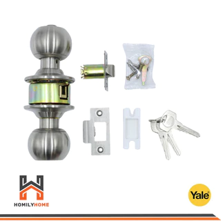 YALE ลูกบิดประตู หัวกลม รุ่น KN-VCA5127US32D VCA5127TUS32D ลูกบิดห้องทั่วไป สแตนเลส(304) ลููกบิด