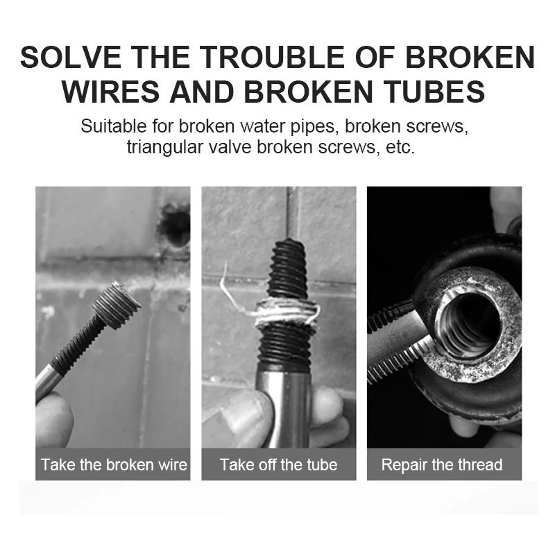 (ส่งจากไทย)ก๊อกน้ำ ถอนเกลียวซ้ายตัวใหญ่ ใช้ถอดก๊อกน้ำ4 หุน 6 หุน ที่หักคา ถอนเกลียว เกลียวหวาน ถอดเกลียว ชุดถอนเกลียว สก - รูปที่ 5