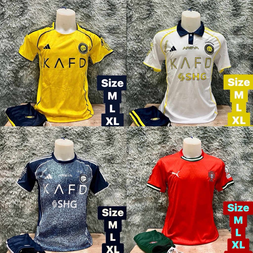 ชุดฟุตบอลalnassr รุนใหม่ลาสุดโรนาโด2026ไส่สบาย