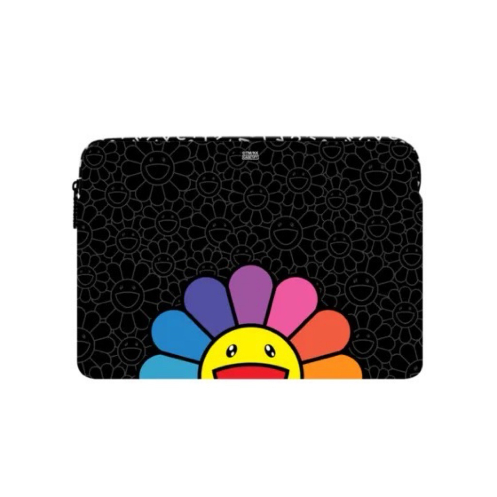 🇹🇭[ของแท้ 100% พร้อมส่ง] Casetify x Murakami Smile [Rainbow] Laptop Sleeve