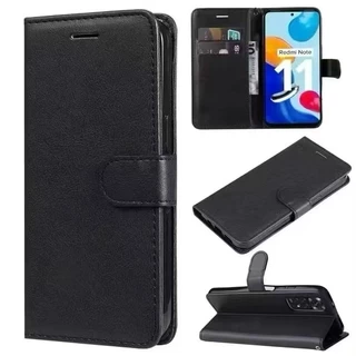 เคสฝาพับ ล็อค แถมสาย สำหรับ Xiaomi Redmi Note11 Note11S Note11Pro Note10 Note10s Note9 Note9s Note9Pro Note8 Note8Pro