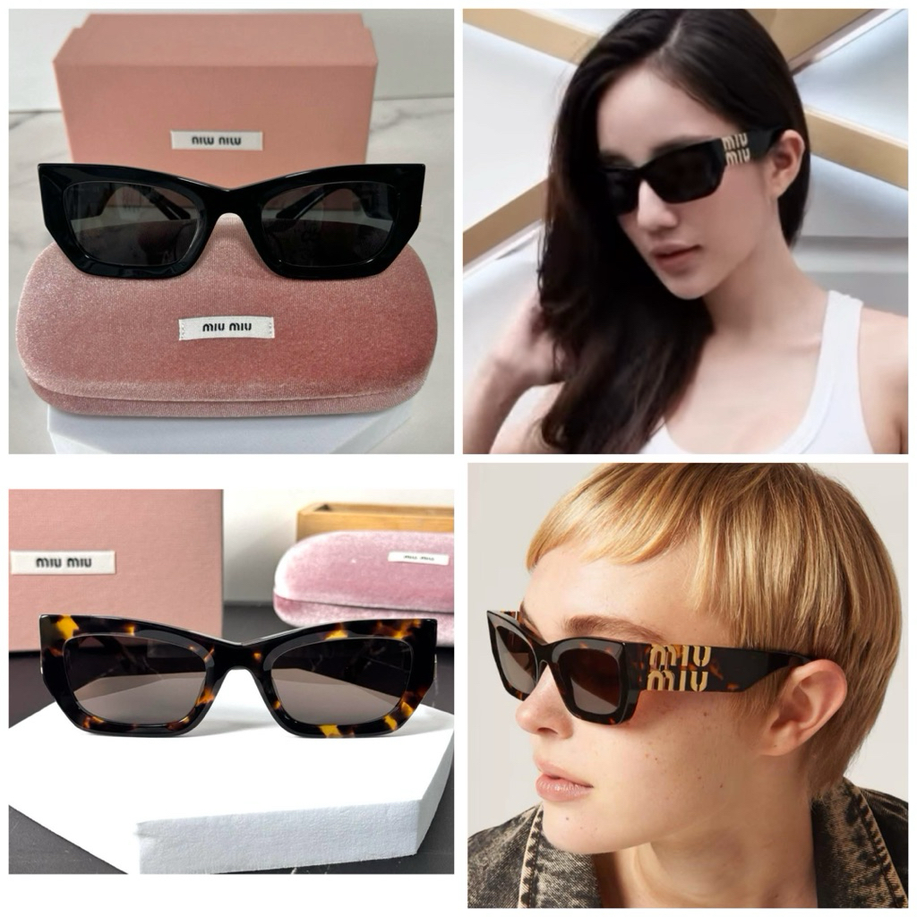 < Eyewear By Mr.B > - แว่นกันแดด Miu Miu SMU 09W มือ1 ของแท้!! พร้อมอุปกรณ์ครบ