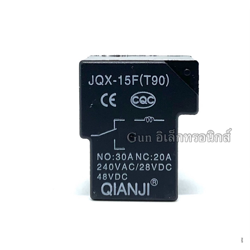 รีเลย์ JQX-15F (T90) 30A 48VDC สำหรับเครื่องเชื่อม สินค้าพร้อมส่ง