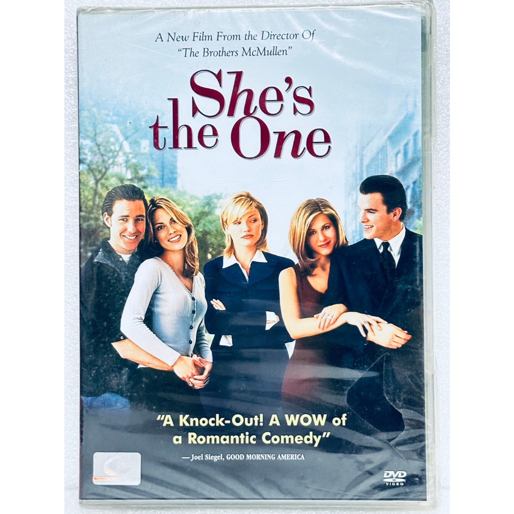 DVD : She's the One (1996) เพียงเธอ เป็นหัวใจของเรา " Cameron Diaz, Jennifer Aniston "