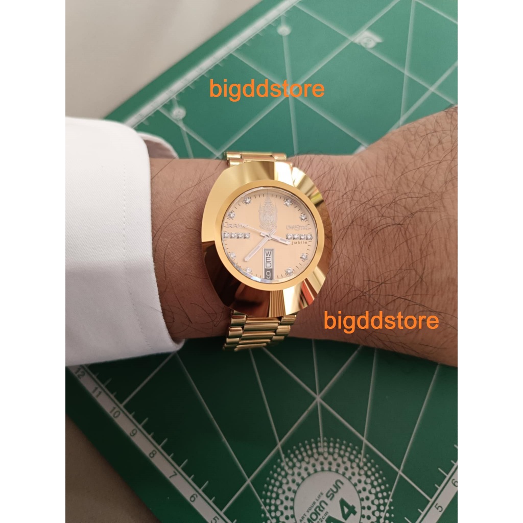 นาฬิกาผู้ชาย Rado Diastar Jubile รุ่น เฉลิมพระชนพรรษา 80 พรรษา Auto Original Second Hand สภาพปกติทุก