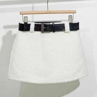 CO1028 – CO Belted Wool Skirt