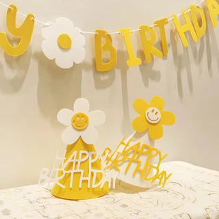 สั่งซื้อเลย! หมวกปาร์ตี้วันเกิด หมวกกระดาษ หมวกอันยอง Happy Birthday น่ารัก มีหลายสี เหมาะกับงานปาร์ตี้วันเกิด