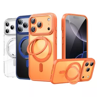 (วงแหวนหมุนได้+แถมฟิล์ม) เคส FenixShield 360 Rotatable Stand สำหรับ iPhone 17 / 16 / 15 / Plus / Pro / Max