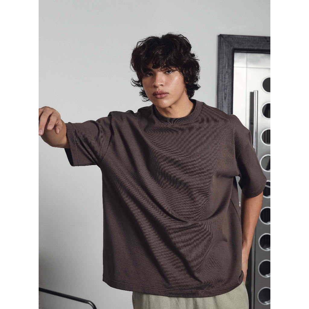 Pmith - Elan Oversized T-Shirt - Brown