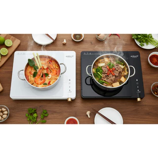 Anitech เตาแม่เหล็กไฟฟ้า รุ่น SID1800 ระบบสัมผัส Touch Screen เกรดบี กล่องสินค้ามีตำหนิ