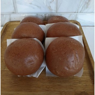 หมั่นโถวช็อกโกแลต(เจ)บรรจุ6ลูก/แพ็ค