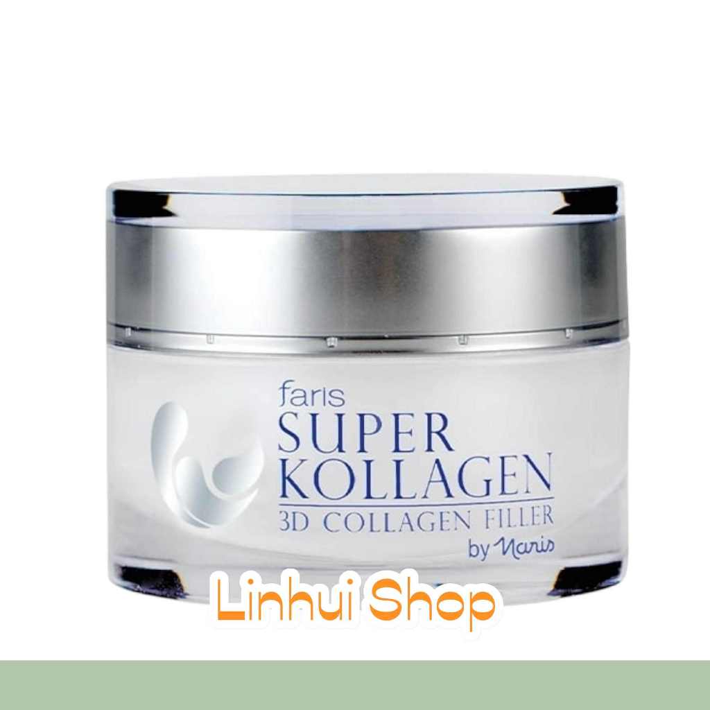 Faris Super Kollagen 3D Collagen Filler 30 g. เจลบำรุงผิวหน้า ฟาริส ซุปเปอร์ คอลลาเจน ซุปเปอร์ คอลลา