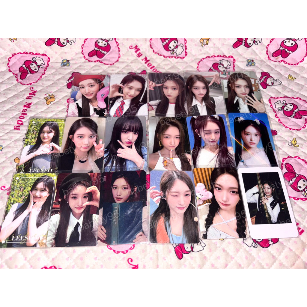 การ์ดแท้ 100% กองเหมา official photocard IVE ไอบ์ ไอบึ
