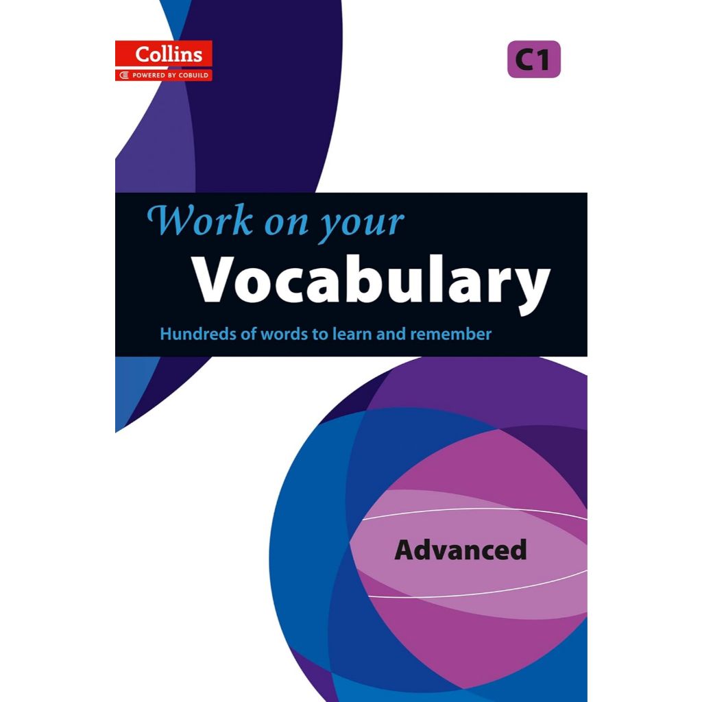 DKTODAY หนังสือ COLLINS WORK ON YOUR VOCABULARY C1 ADVANCED