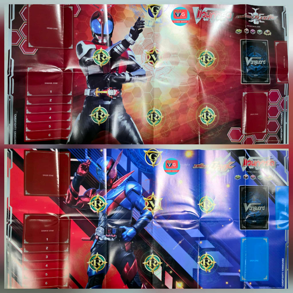 สนามกระดาษ Playmat เพลแมท Masked Rider Kabuto Build Cardfight vanguard Camen Rider แผ่นรองเล่น
