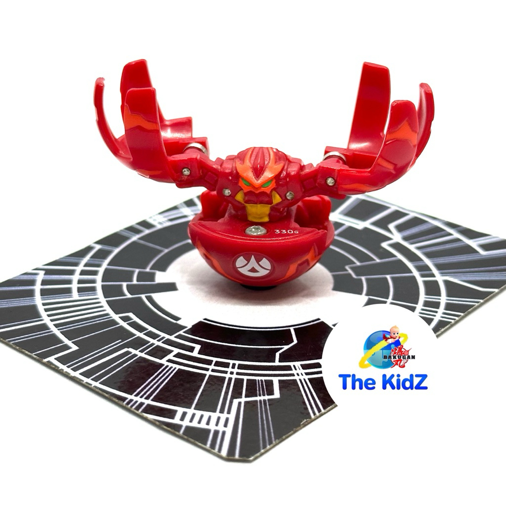บาคุกัน Bakugan Pyrus Fear Ripper (Shredder) B1 Battle Brawlers first lot.