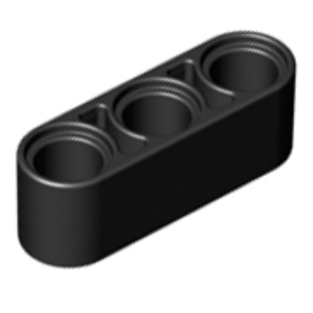 [070] ชิ้นส่วนเลโก้ Lego Part Technic, Liftarm 1 x 3 Thick (32523, 17141, 41482) ราคา/ชิ้น