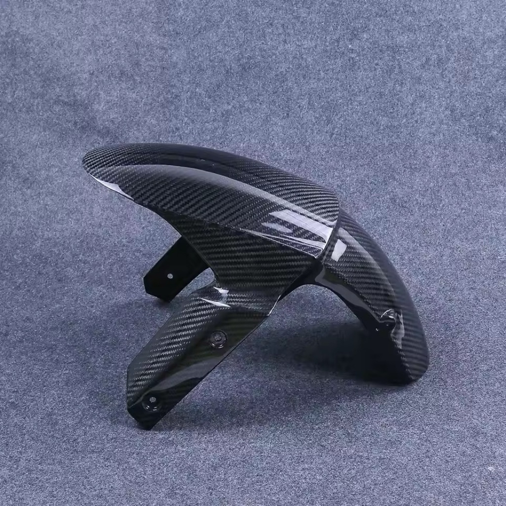 บังโคลนหน้าZ1000 Z800 ZX6R ZX10R เพียวคาร์บอนงานนอก CARBON แท้