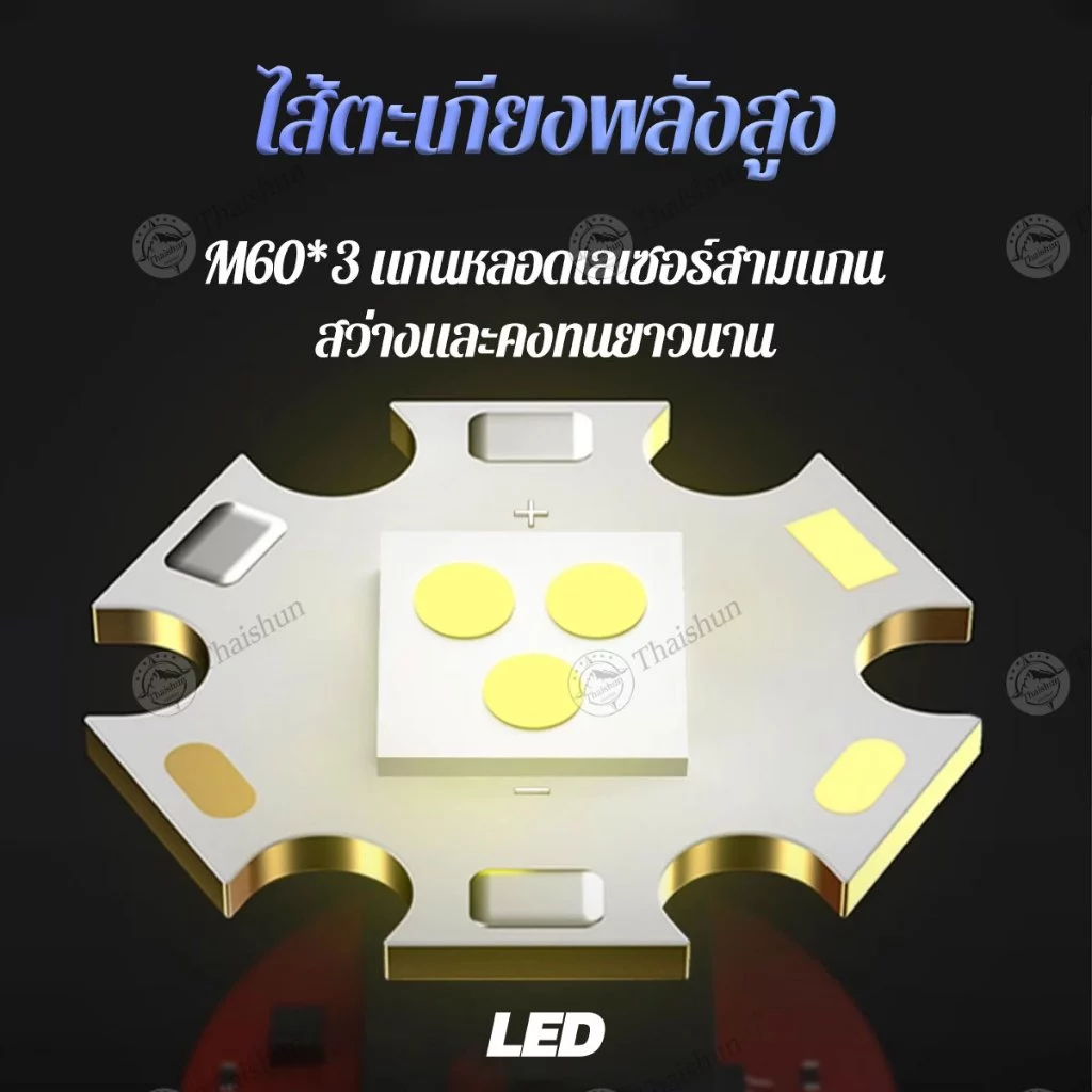 ไฟฉายคาดหัว LED Thaishun thumbnail 8