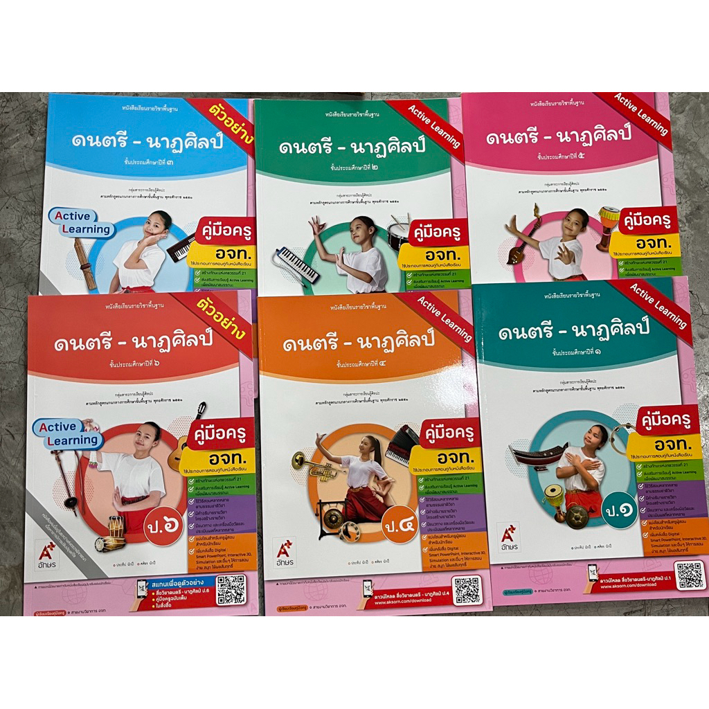คู่มือครู ดนตรี-นาฎศิลป์ ป.1-6 [อจท.]
