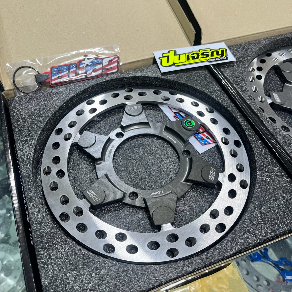 จาน BU69 T-DRIVE 208ม. ของแท้100% หล่อจัด