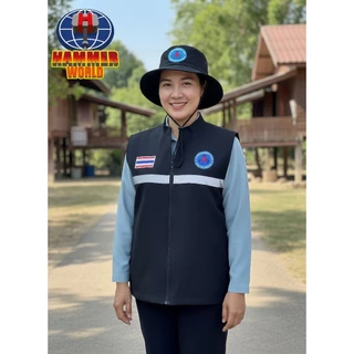 หมวก อสม สีดำ สีกรมท่า สีเทา บักเก็ต