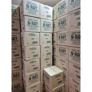 ของแท้ 100%[ยกลัง]N Rat 24 ถาด 12 กล่อง กาวดักหนูสำเร็จรูป กาวดักหนูเหนียวพิเศษ mouse trap