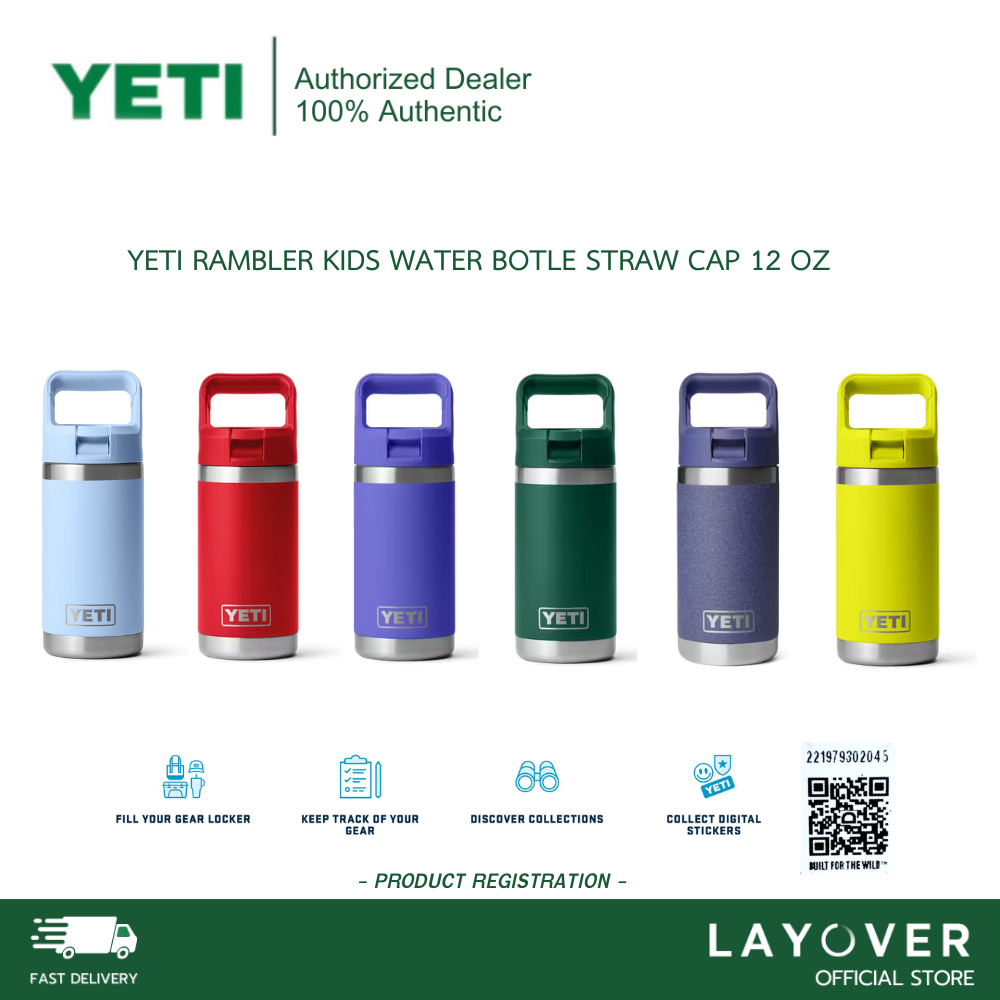 YETI Rambler® Kids Water Bottle Straw Cap - 12 oz