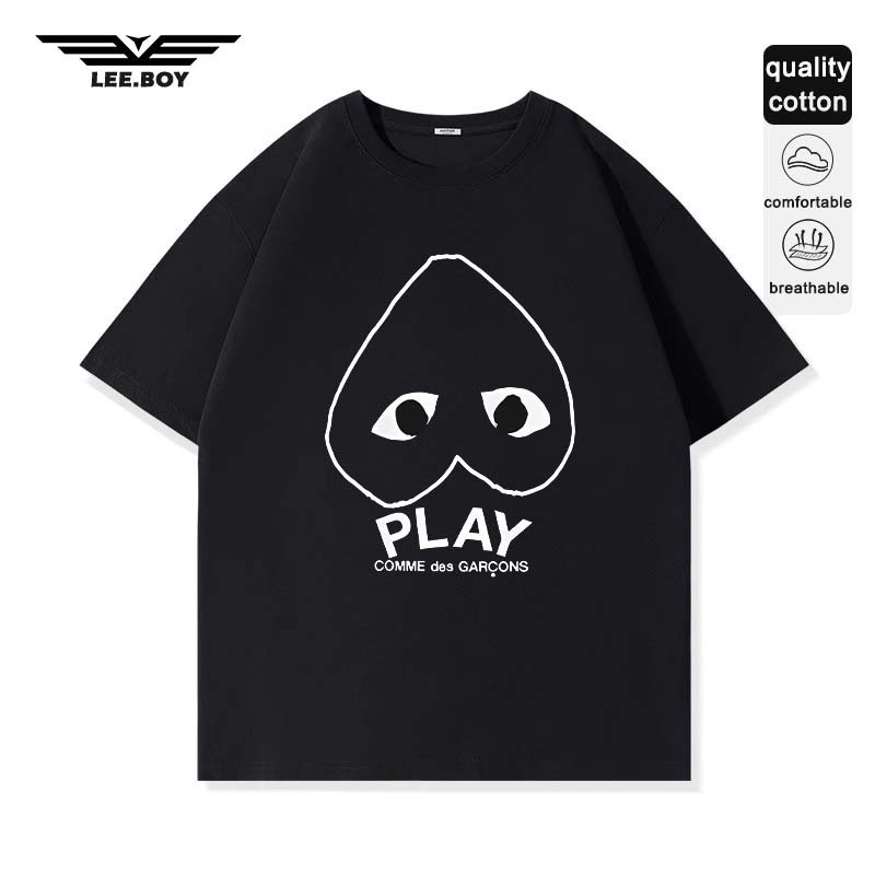 เสื้อไหล่ตก เสื้อผู้ชายเท่ๆ เก่ายาก ทนต่อการซัก Play เรียบง่ายและจับคู่ได้ง่าย 4สีเลือกได้ ทรงหลวม [ราคาโรงงาน]