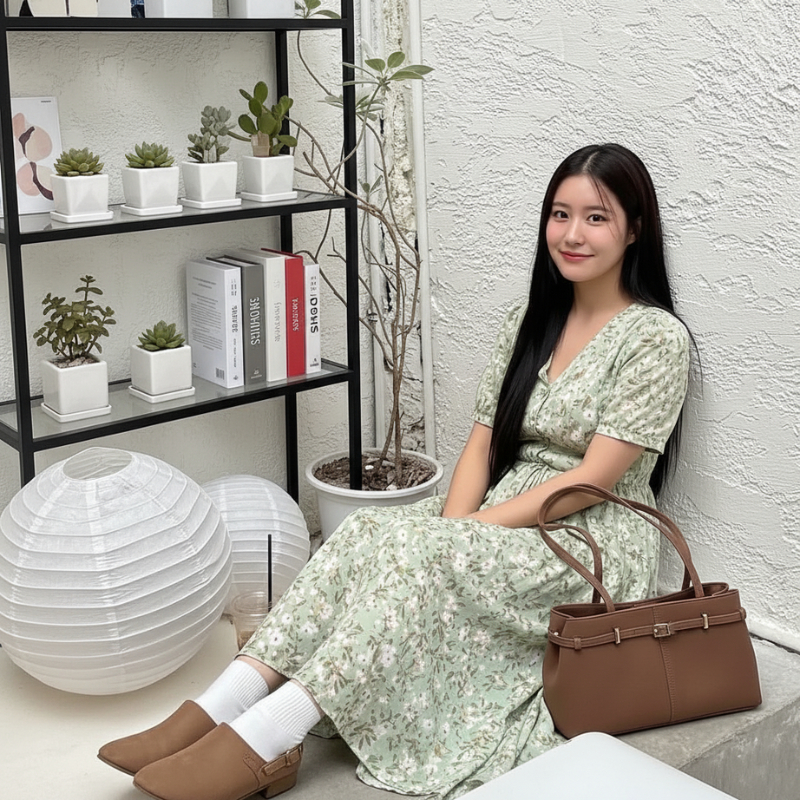 พร้อมจัดส่ง✨Thesummernade_Bag RUDOLPH กระเป๋าสะพายข้างหนัง กระเป๋าสไตล์ polarball ผ้าคุณภาพสูง PU/SUEDE Tote Bag - รูปที่ 5