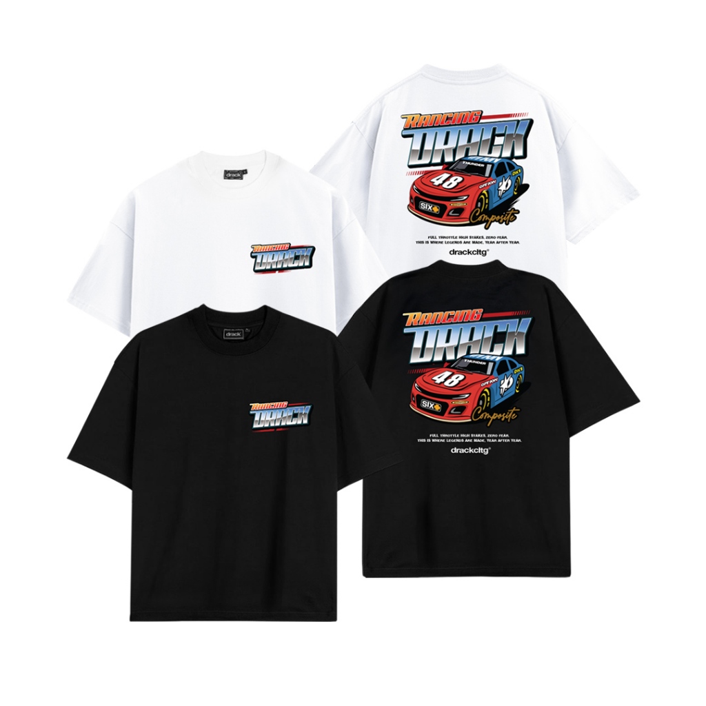 DRACK - RANCING48 เสื้อยืดคอกลม