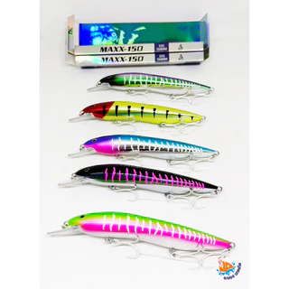 เหยื่อปลอม เหยื่อลาก สำหรับตกปลา เหยื่อ Trolling AFS MAXX-125/150