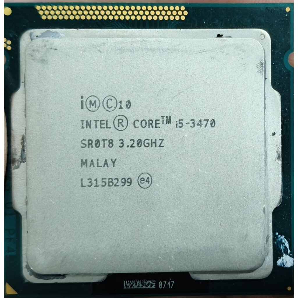 CPU ซีพียู i5 3470 / Socket 1155 Gen 3 จัดส่งไว