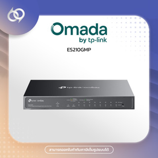 TP-Link ES210GMP Omada 9G 1 SFP with 8G PoE+ 123W Easy Manag…