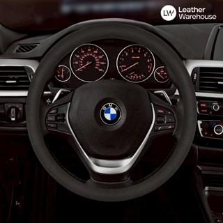 Leather Warehouse / Alcantara Steering Wheel Cover ปอกหุ้มพว…