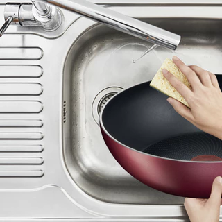 [สินค้าใหม่] Tefal กระทะก้นลึก Enjoy Cooking ขนาด 28 ซม. รุ่น G1881924 สีม่วงสโมคกี้