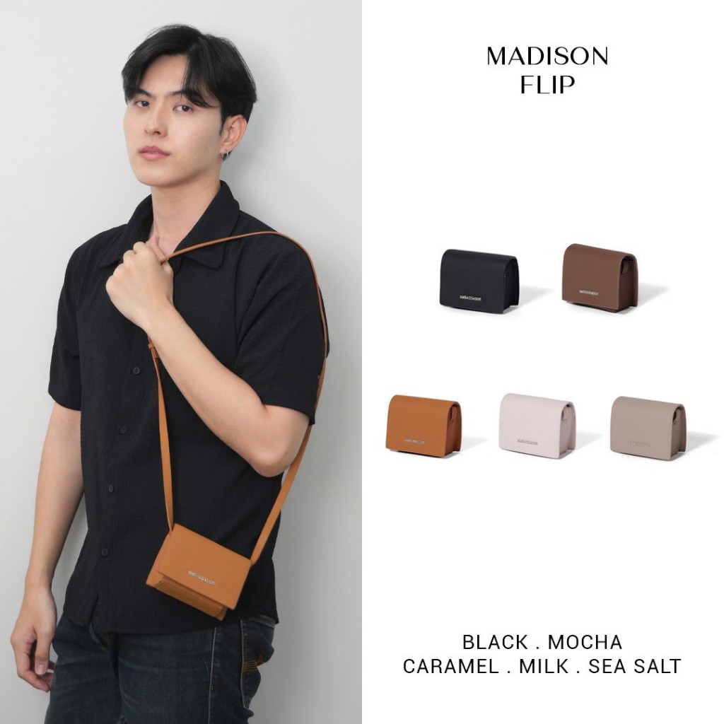 ABDSTORE | Madison Flip  - Mini Bag กระเป๋าสะพาย 8139 By Ambassador