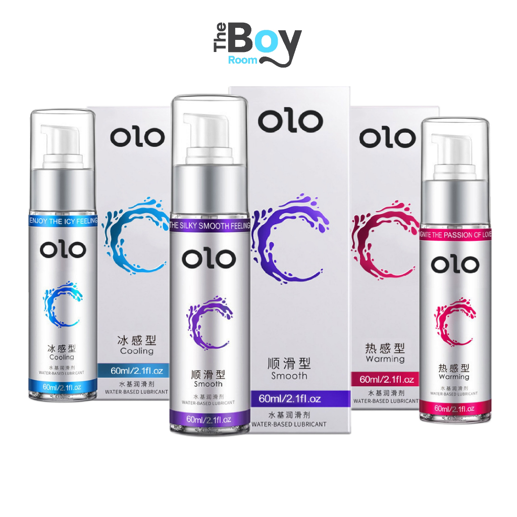 OLO เจลหล่อลื่น Cooling Smooth Warming ขนาดพกพา 60 ml ไฮยาลูรอน ล้างออกง่าย