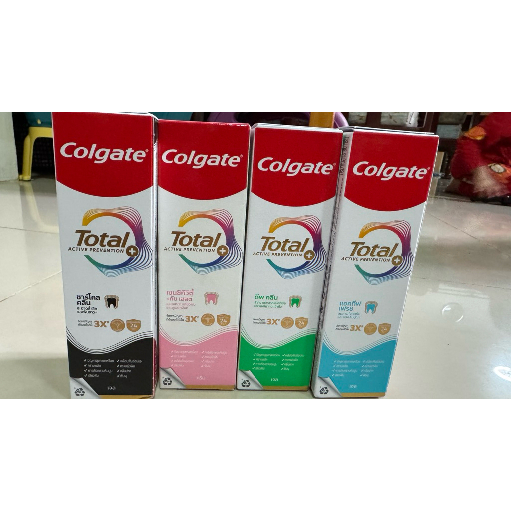 คอลเกต โททอล 80/150ก.มีให้เลือก3สูตร