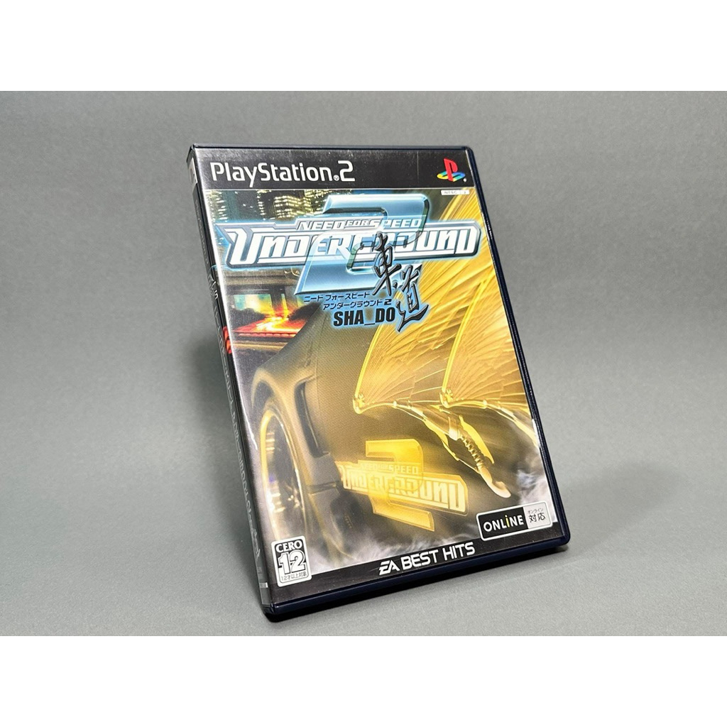 (1) แผ่นแท้ Play Station 2(japan)(ps2)  Need for Speed Underground 2 (EA Best Hits)