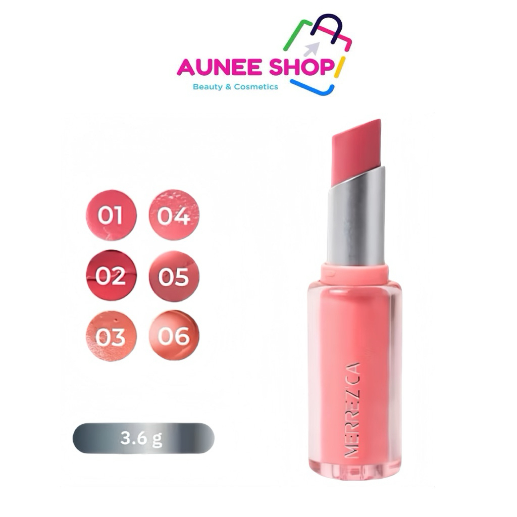 ส่งฟรี/มีไลฟ์ (ชิ้น)Merrezca Crystal Moist Lip ลิปลูกแก้ว ฉ่ำวาวเล่นแสง ปากสวยอิ่มน้ำขั้นสุด