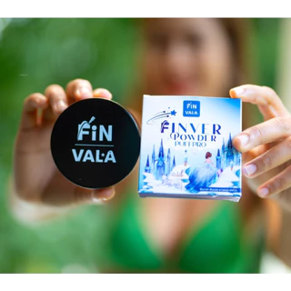 เบอร์ 3 ผิวแทน แป้งพัฟ ฟินเวอร์ พาวเดอร์ พัฟโปร แป้งพี่ดาว Finver Powder PuffPro No.3 by FiNVALA