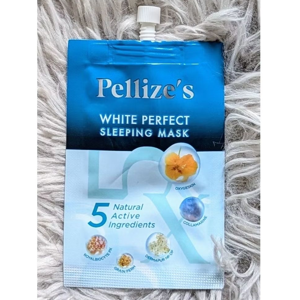 *พร้อมส่ง* Pellize's Sleeping Mask 🌟3 ซอง 25 บาท🌟1 ซอง 9 บาท ขนาด 7 กรัม #ลดสิว #ลดริ้วรอย