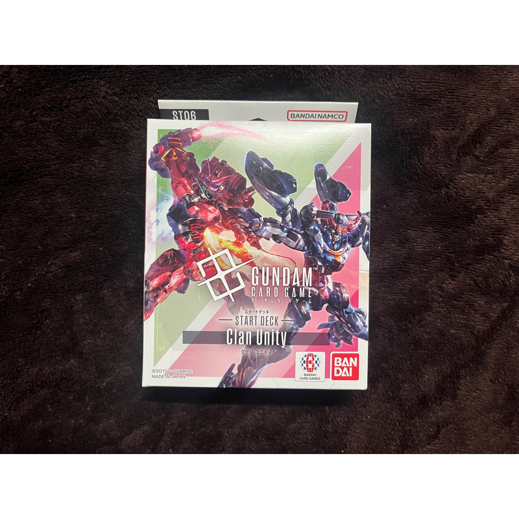 [ไม่มีซองสุ่ม] Gundam Card Game [ST06] Clan Unity 1 กล่อง การ์ดกันดั้มแท้ถูกลิขสิทธิ์