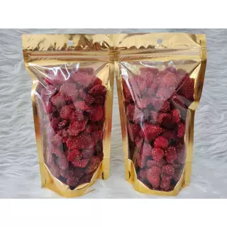 สตรอว์เบอร์รี่ อบแห้ง Dried strawberry พร้อมทาน รสธรรมชาติ หอม หวาน อร่อย ขนาด 500กรัม / 1กิโลกรัม